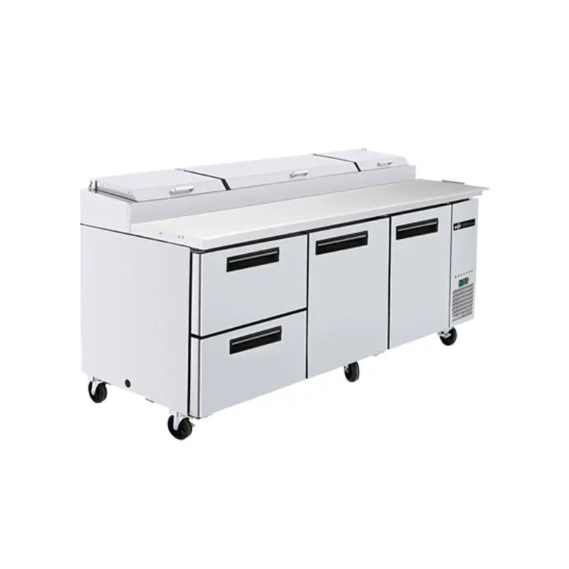 EFI - PIZZA PREP TABLE WITH DRAWERS 93"