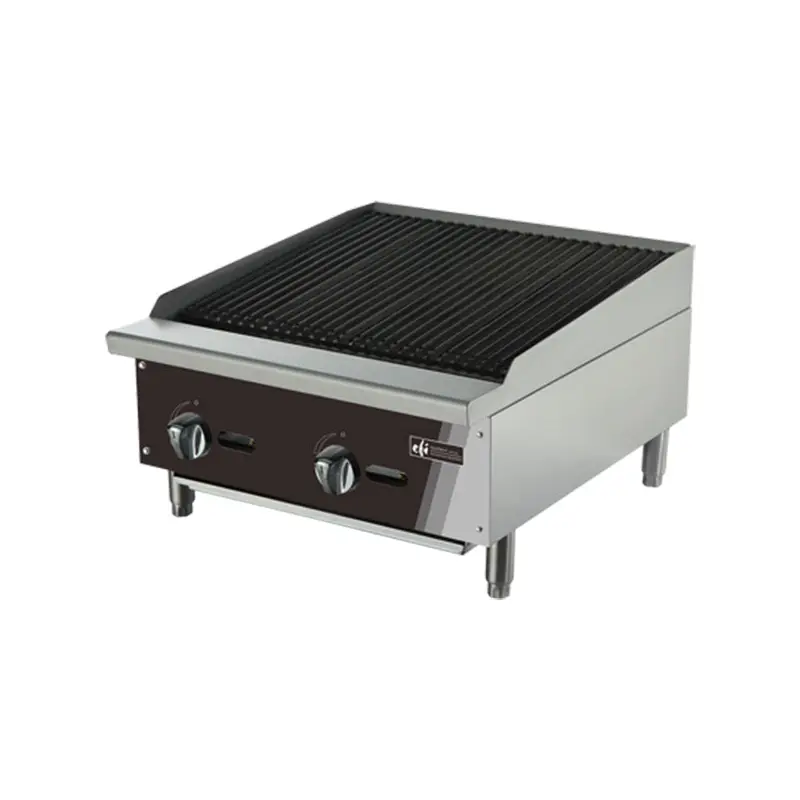 EFI - RADIANT CHARBROILER 2 BURNER 24IN