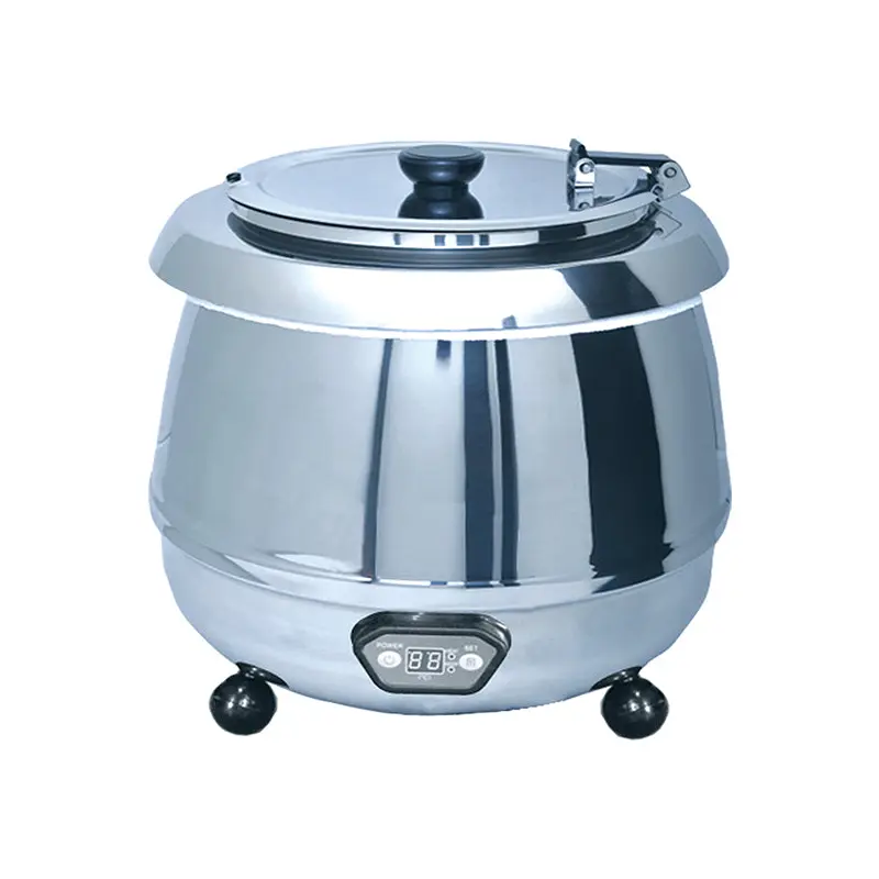 EFI - SA-SKPTBKDD10 SOUP KETTLE BLACK 10L 10 L