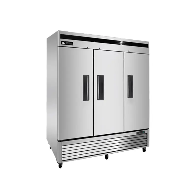 EFI - VERSA CHILL TRIPLE DOOR FREEZER REACH IN S/STEEL 82IN