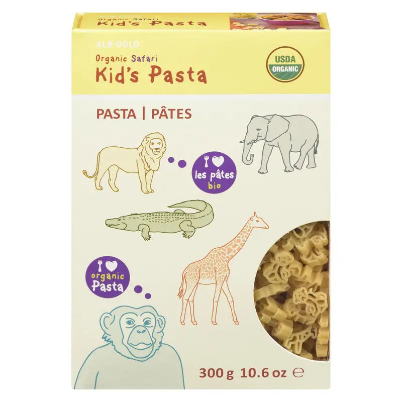 ALB GOLD - ORGANIC SAFARI KID'S PASTA 300G