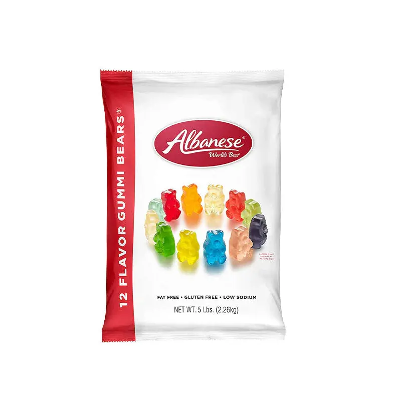 ALBANESE - 12 FLAVOUR GUMMI BEARS 4x5 LB