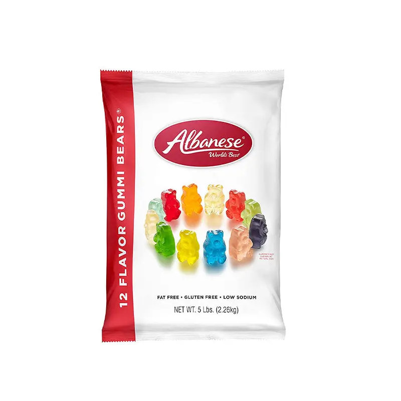 ALBANESE - 12 FLAVOUR GUMMI BEARS 5LB
