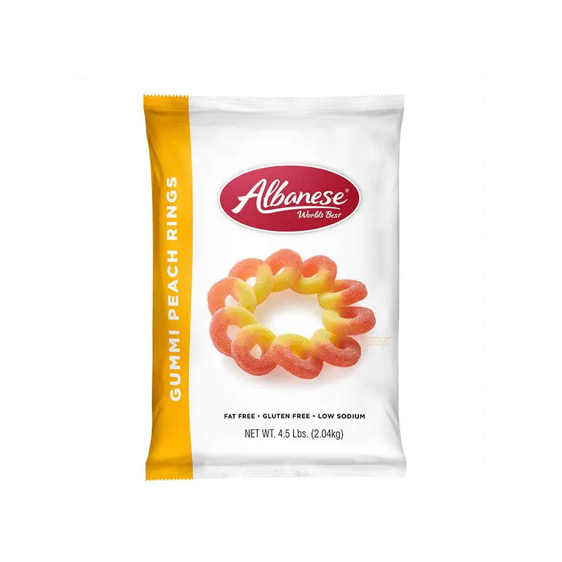 ALBANESE - PEACH RINGS 4x2.05 KG