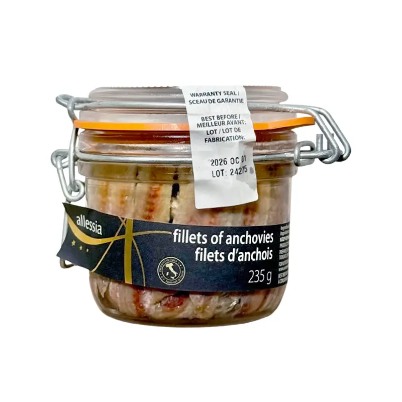 ALLESSIA - ANCHOVY FILLETS HR 16x235 GR