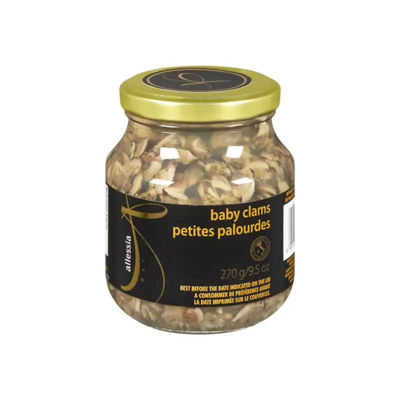 ALLESSIA - BABY CLAMS IN BRINE GB 270GR