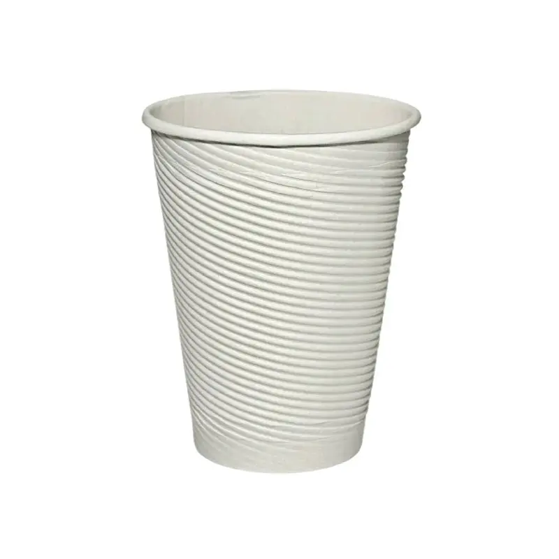 E2E FOODPACK - 12OZ INSULATED SINGLE RIPPLE HOT CUP 20x50 PK