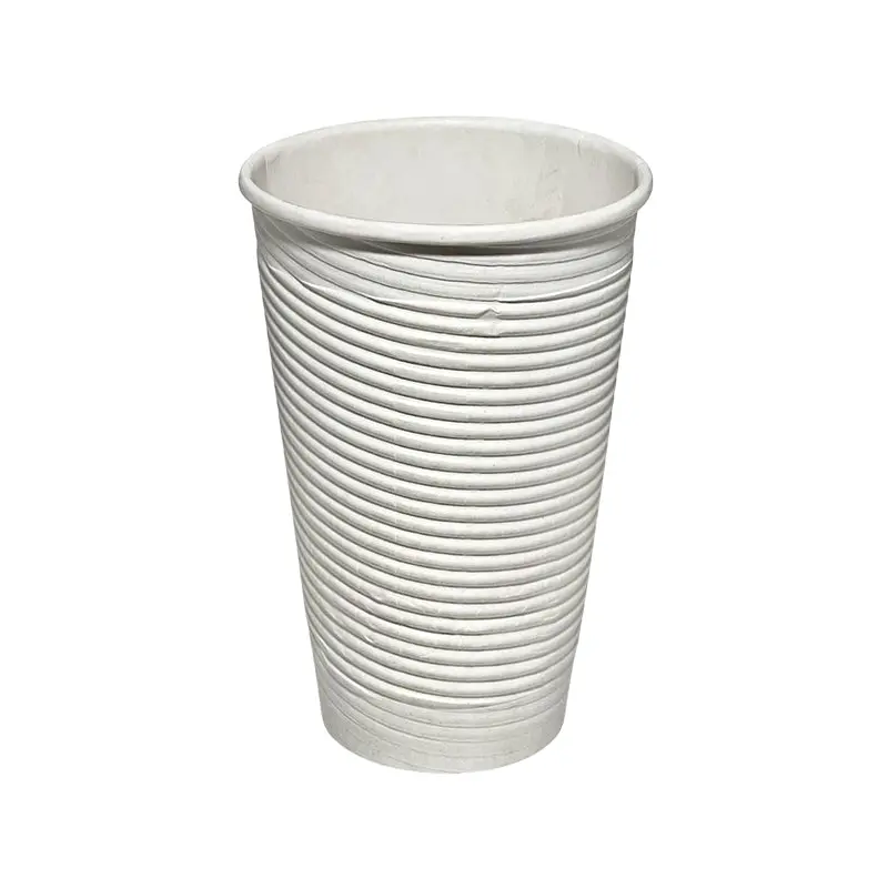 E2E FOODPACK - 16OZ INSULATED SINGLE RIPPLE HOT CUP 20x50 PK