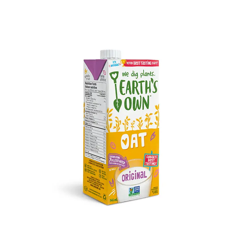 EARTH'S OWN - OAT ORIGINAL 12x946 ML