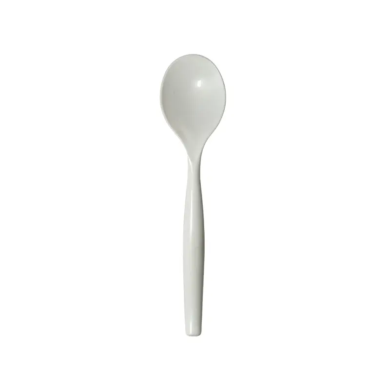 E2E - SERVING SPOON WHITE 30x10EA