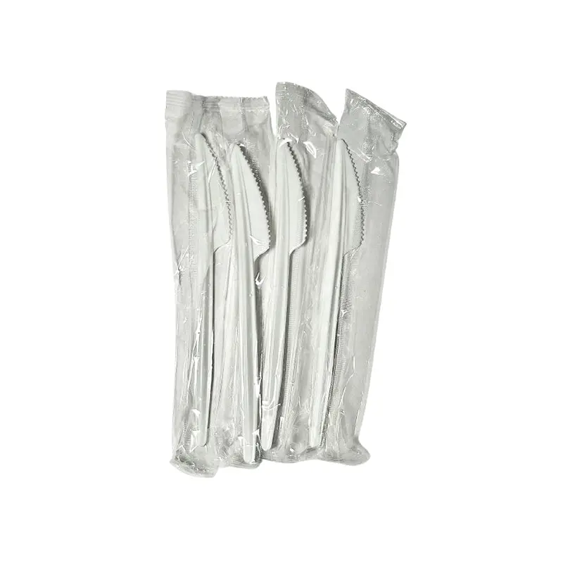 E2E - WHITE KNIFE WRAPPED 500EA