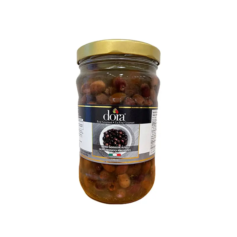 DORA - PITTED TAGGISACHE OLIVES 1700ML