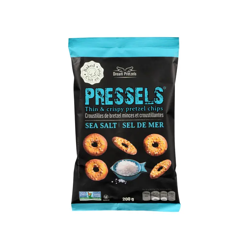 DREAM PRETZELS - PRESSELS SEA SALT 12x200 GR