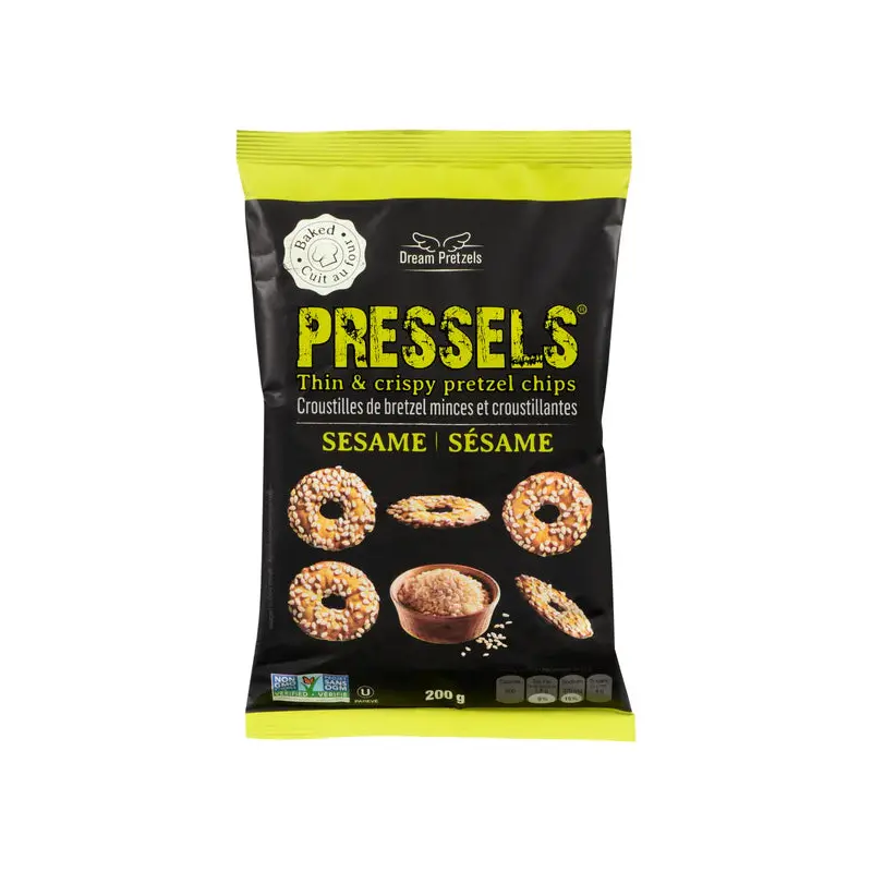 DREAM PRETZELS - PRESSELS SESAME 12x200 GR