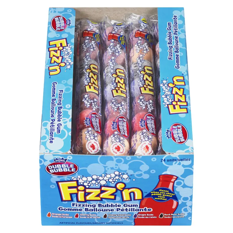 DUBBLE BUBBLE - FIZ N FIZZING 24EA