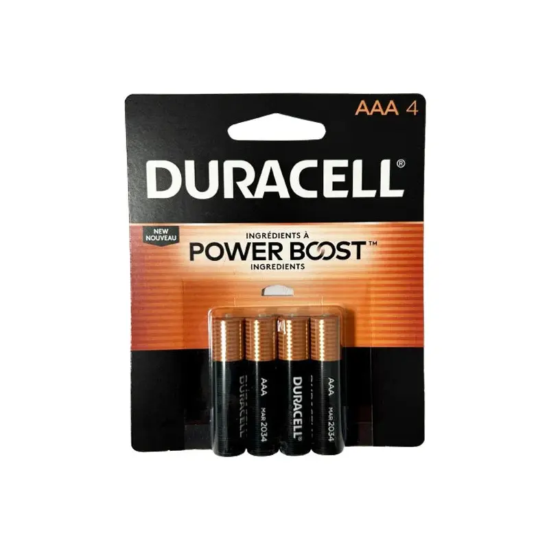 DURACELL - COPPERTOP AAA 18x4 EA