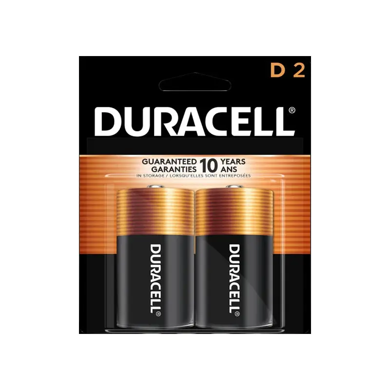DURACELL - D BATTERY COPPERTOP 2EA