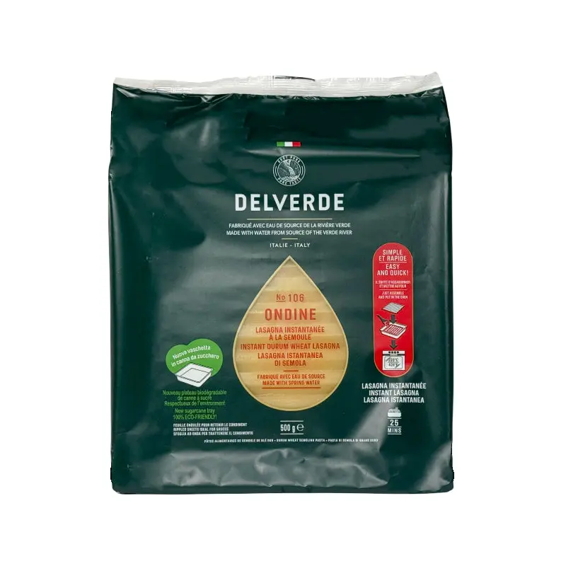 DELVERDE - OVEN READY LASAGNE 10x500 GR
