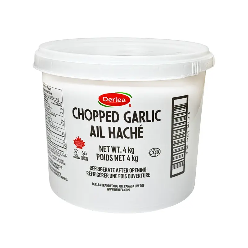 DERLEA - CHOPPED GARLIC 4KG
