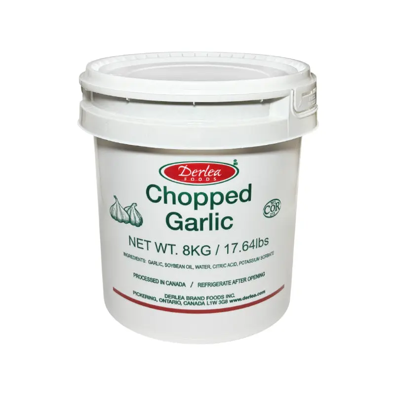 DERLEA - CHOPPED GARLIC 8KG