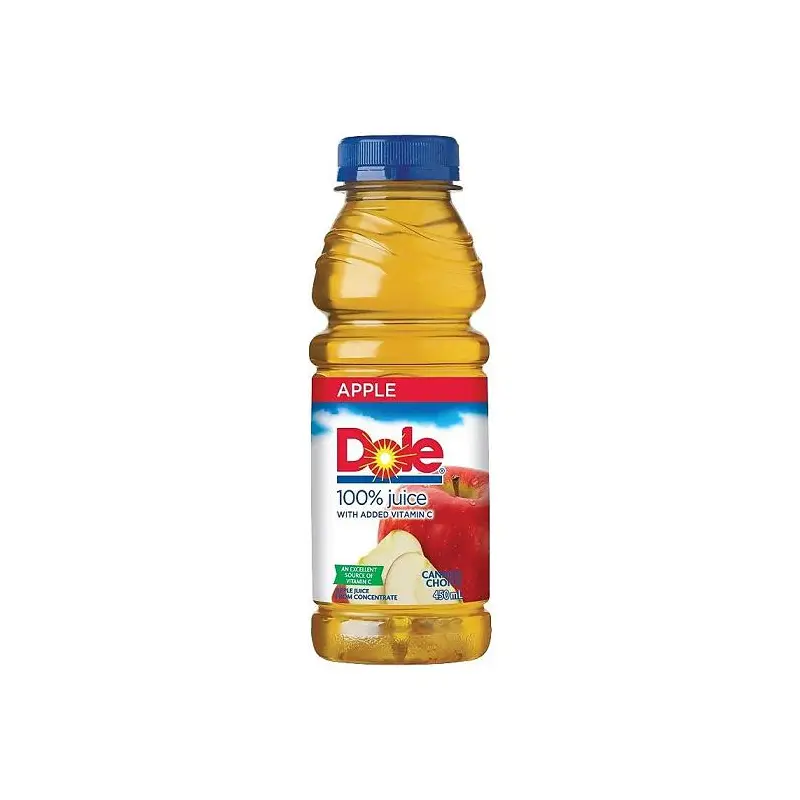 DOLE - APPLE JUICE PET 12x450 ML