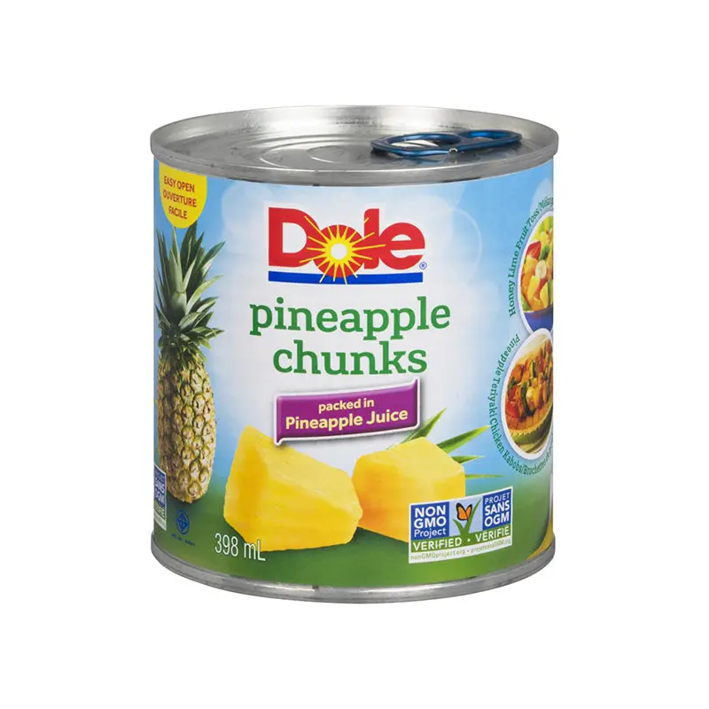 DOLE - CHUNK PINEAPPLE 398ML