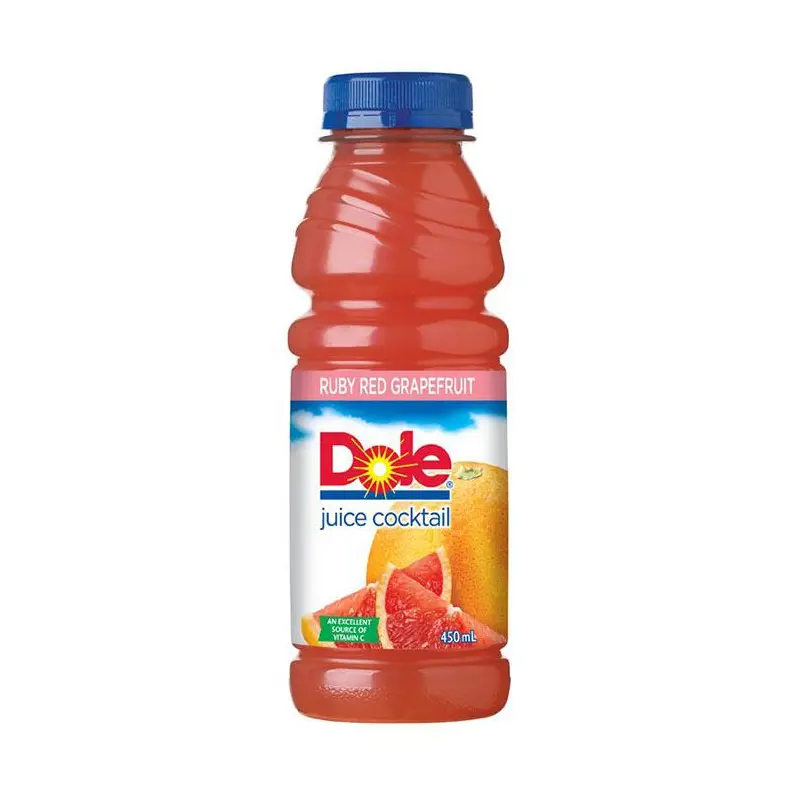 DOLE - GRAPEFRUIT RUBY RED 12x450ML