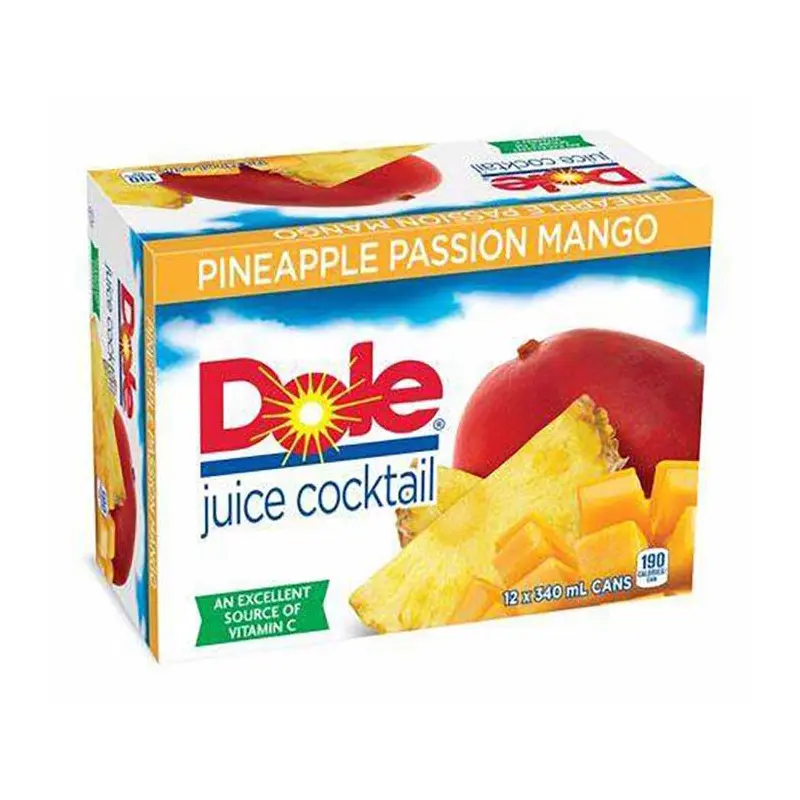 DOLE - PINEAPPLE PASSION MANGO 12x340ML