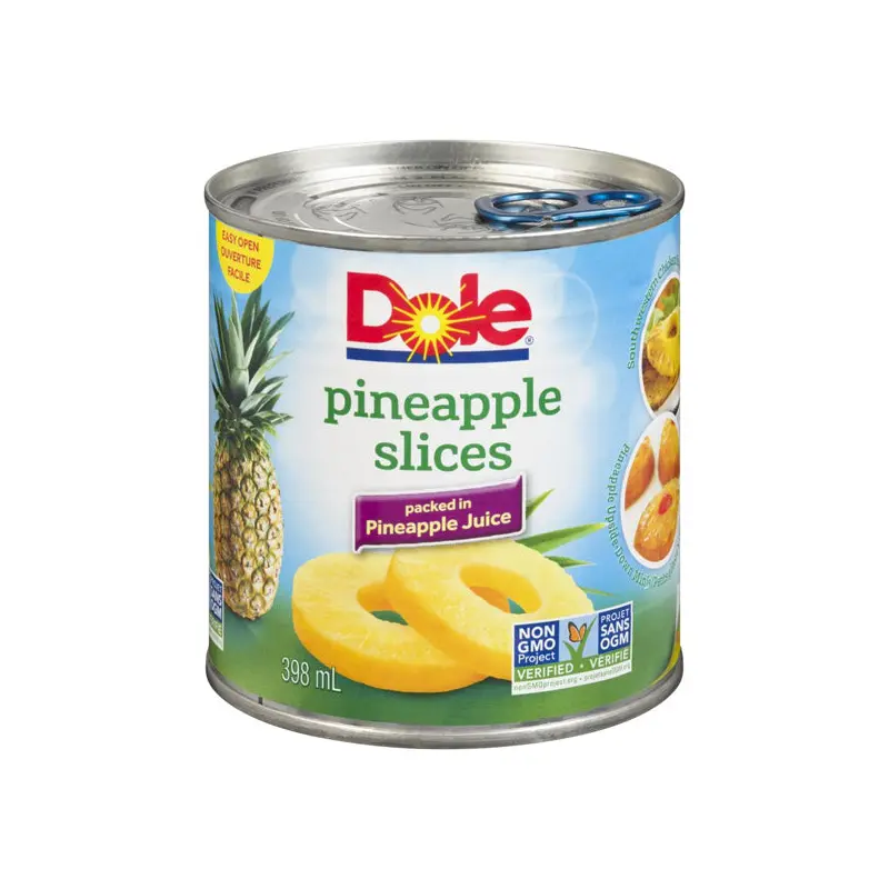 DOLE - SLICED PINEAPPLE 398ML