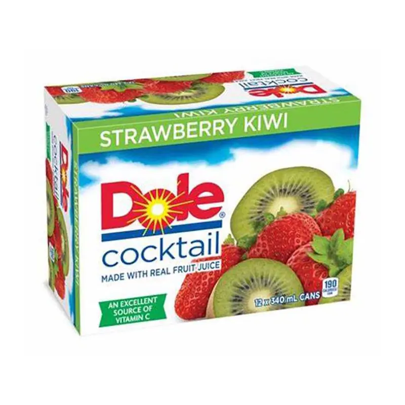 DOLE - STRAWBERRY KIWI 12x340ML