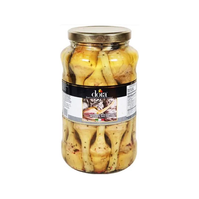 DORA - ARTICHOKES WITH STEMS 3100ML