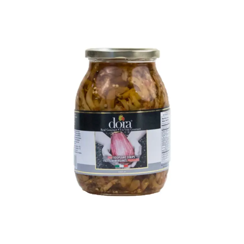 DORA - HOT EGGPLANT STRIPS 1062ML