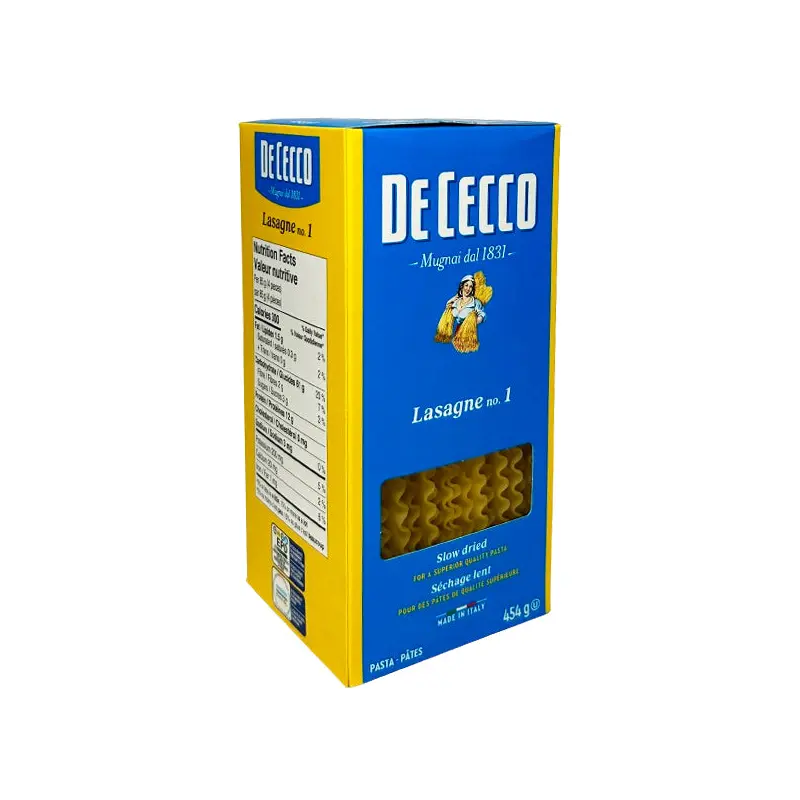 DE CECCO - #1 LASAGNA L.D. RICCIA 12x454 GR