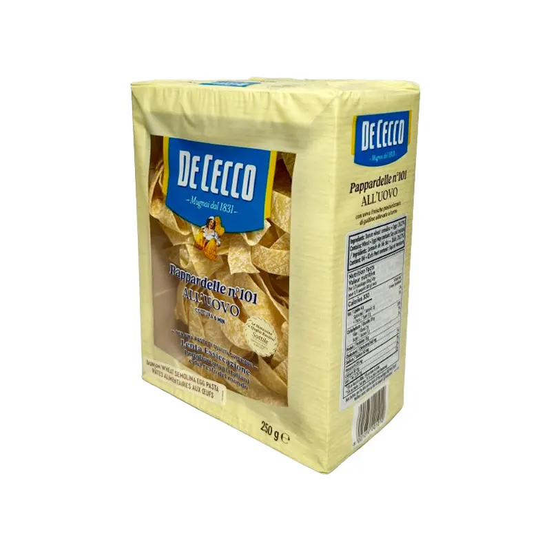 DE CECCO - #101 PAPPARDELLE ALL UOVO 250GR