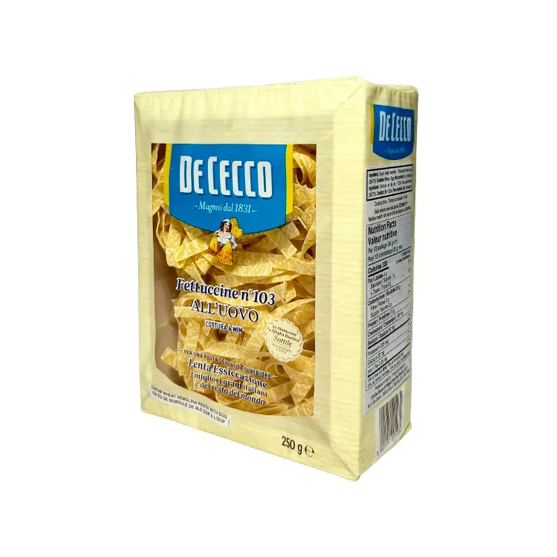 DE CECCO - #103 FETTUCCINE ALL UOVO 12x250 GR