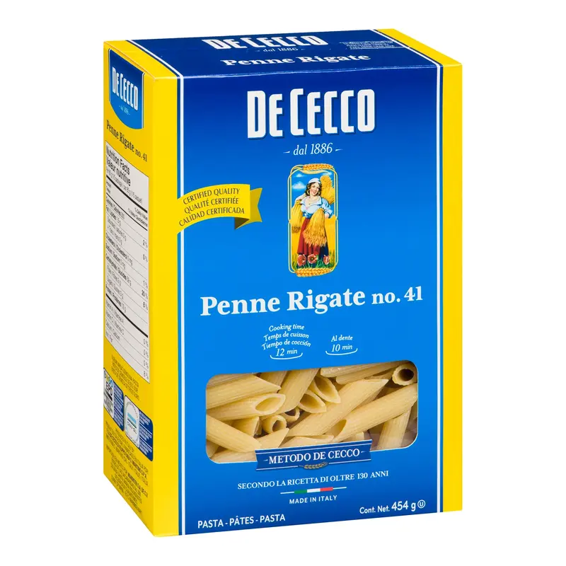 DE CECCO - #41 PENNE RIGATE 12x454 GR