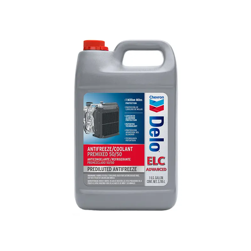 DELO - CHEVRON ELC ANTIFREEZE/COOLANT PREMIX 50/50 3.78LT