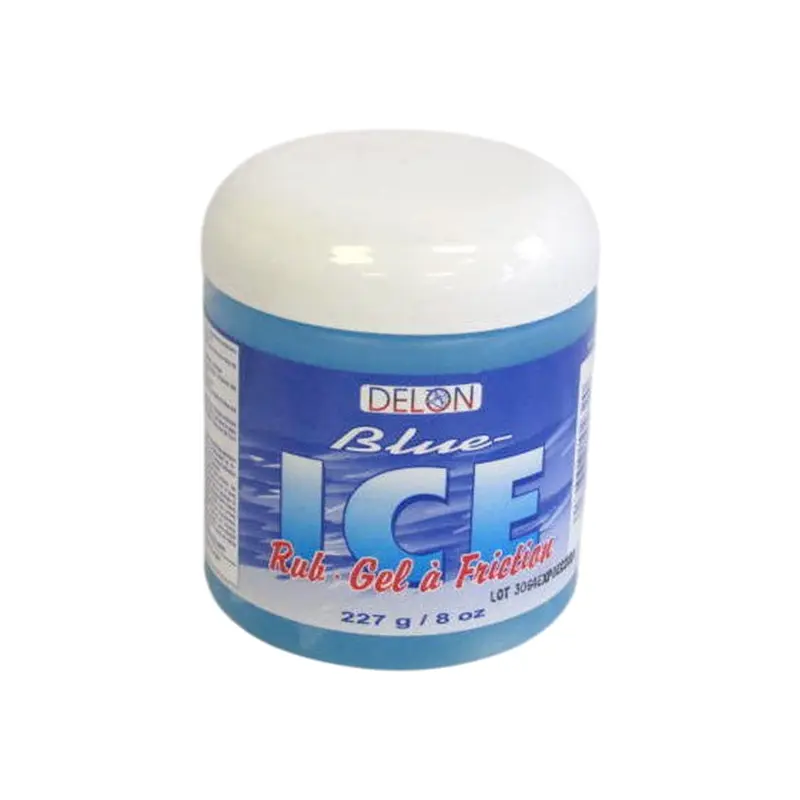 DELON - BLUE ICE RUB GEL 8OZ