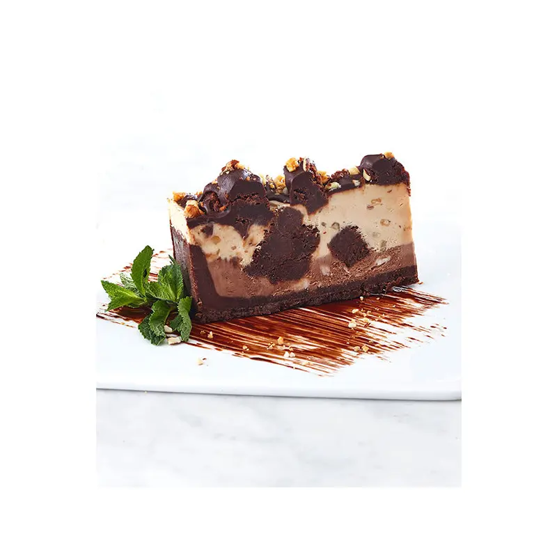 DABOOM - PEANUT BUTTER FUDGE BR CHEESE CAKE 14 SLICES