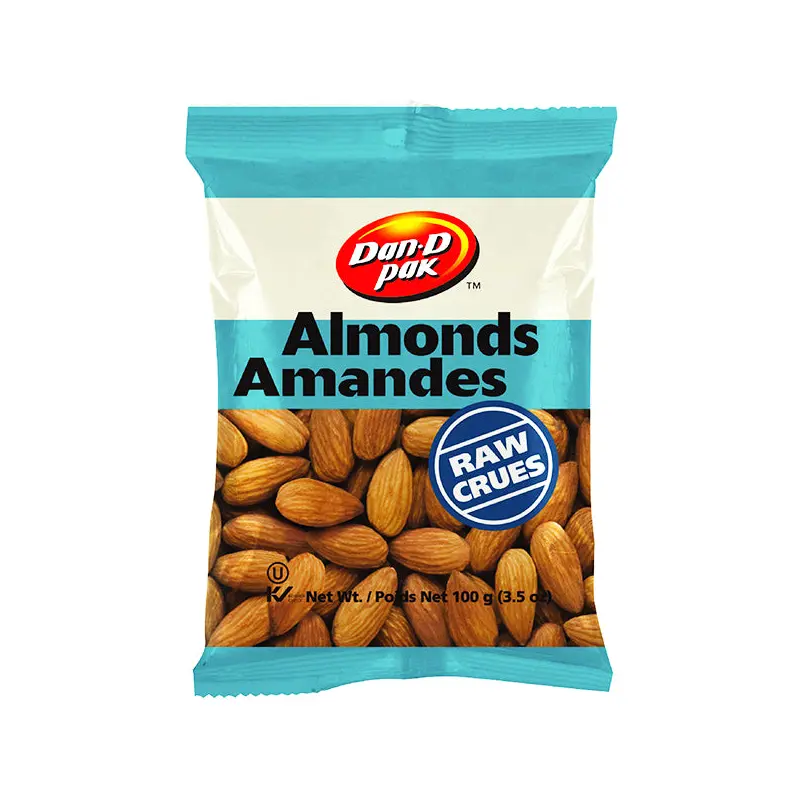 DAN D PAK - ALMONDS NATURAL 100GR
