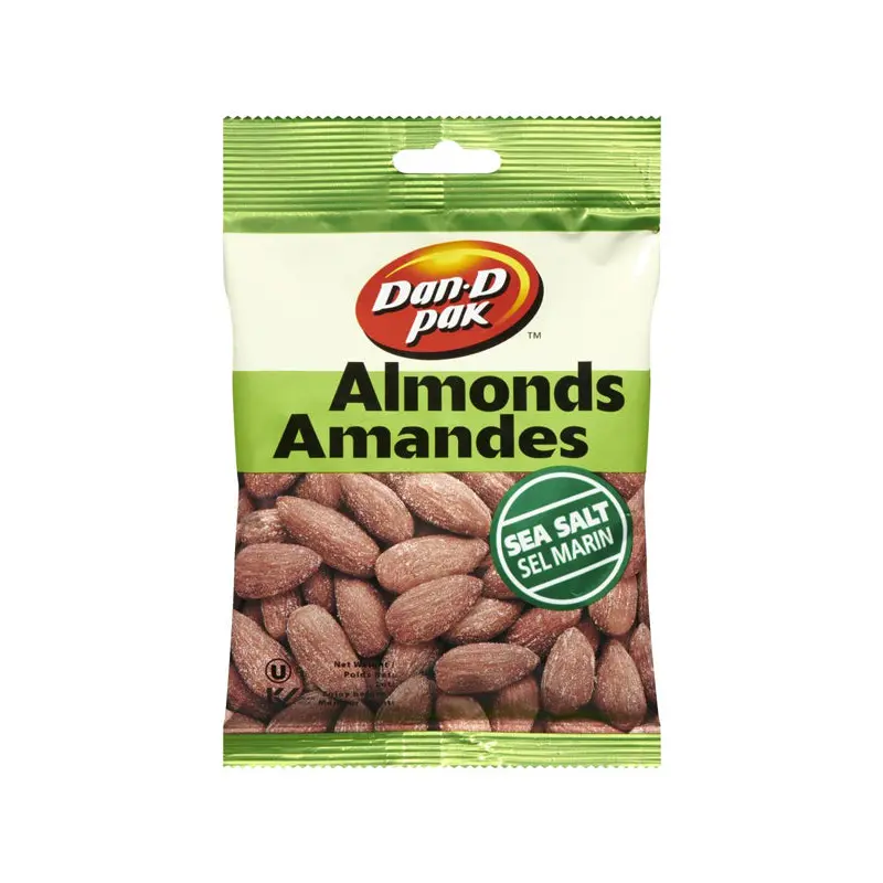 DAN D PAK - ALMONDS SALTED 100GR