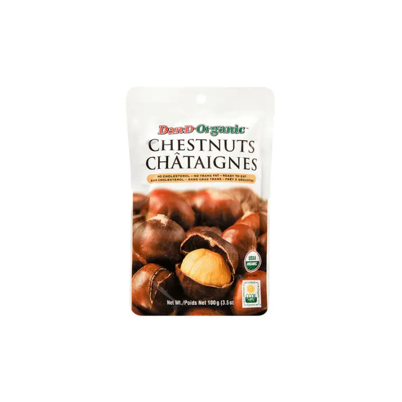 DAN D PAK - ORGANIC CHESTNUTS 100GR
