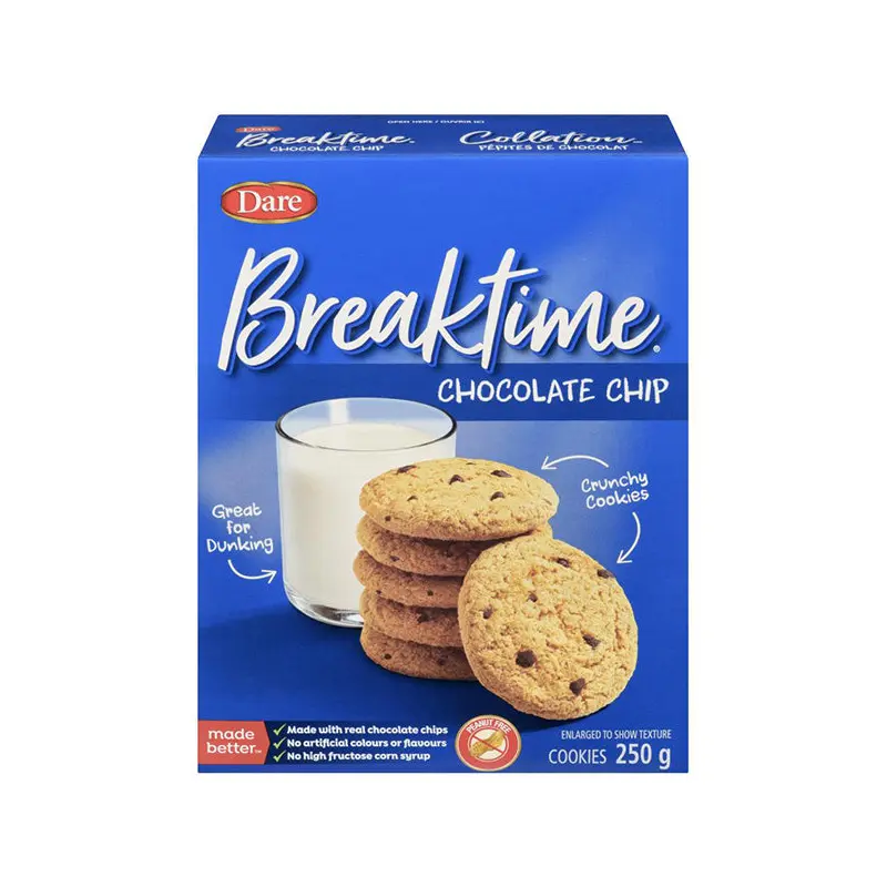 DARE - BREAKTIME CHOCOLATE CHIP 250GR