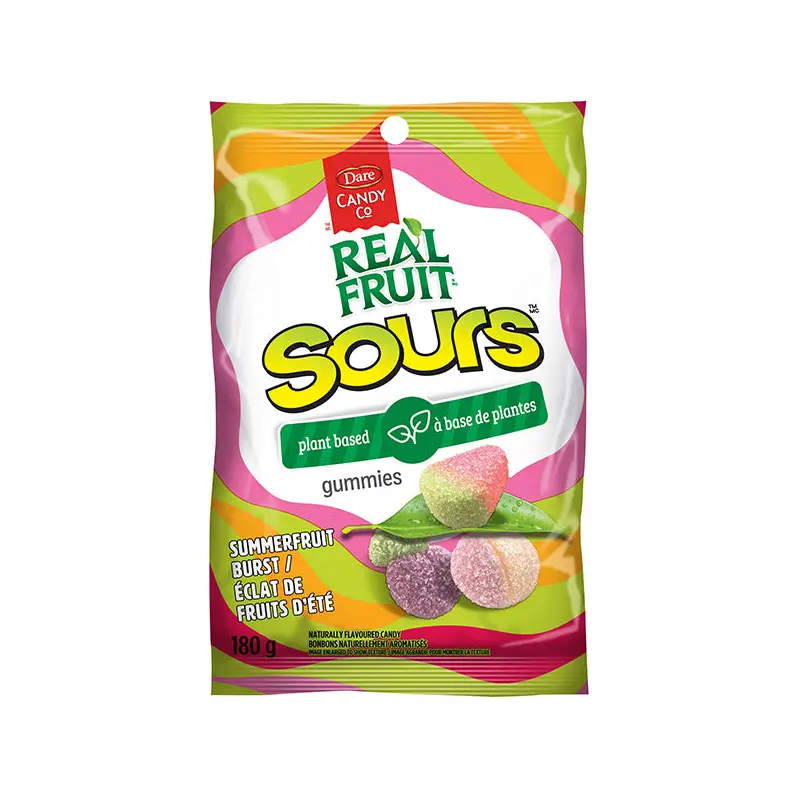 DARE - REALFRUIT SOURS SUMMERFRUIT BURST 180GR