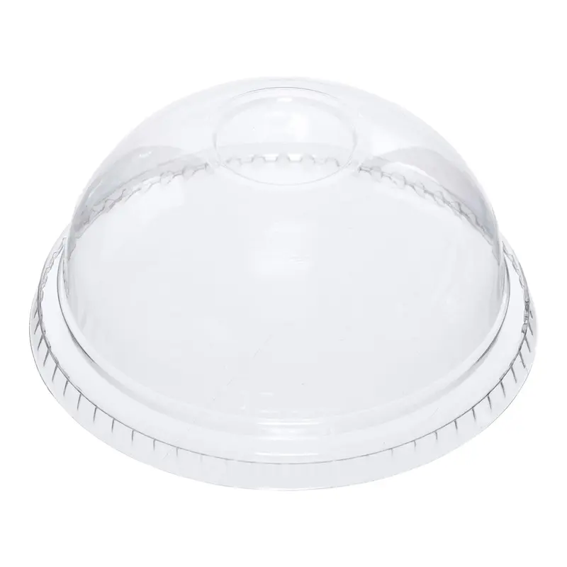 DART - CLEAR DOMED LID NO HOLD FITS 12OZ 10x100 EA