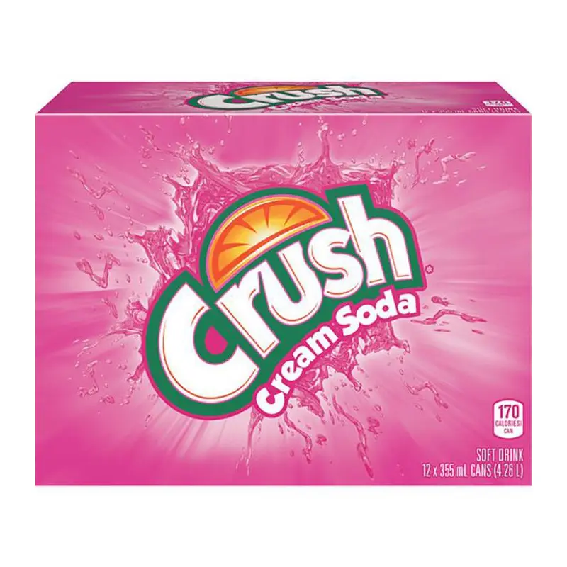 CRUSH - CREAM SODA 12x355ML
