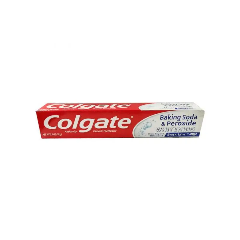 COLGATE - T/P BAKING SODA & PEROXIDE WHITENING BRISK MINT 70GR