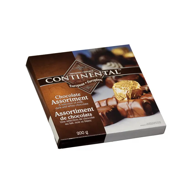 CONTINENTAL - ASSORTED CHOCOLATE BOX 24x200 GR
