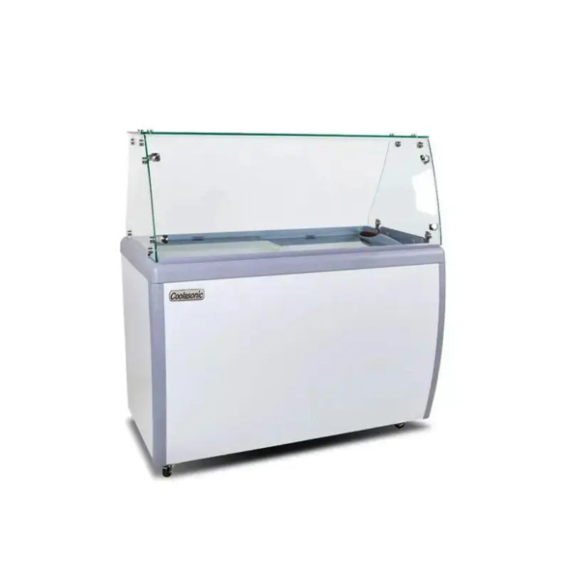 COOLASONIC - DC-360Y 50" ICE CREAM DIPPING CABINET W/ GUARD EA