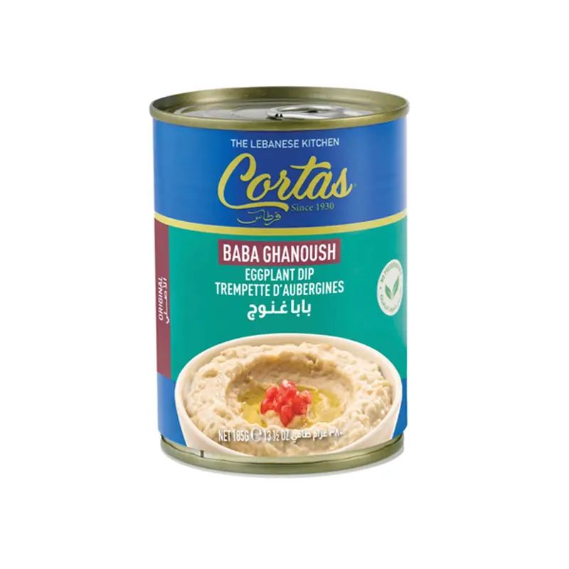 CORTAS - BABA GHANOUSH EGGPLANT DIP 24x380 GR